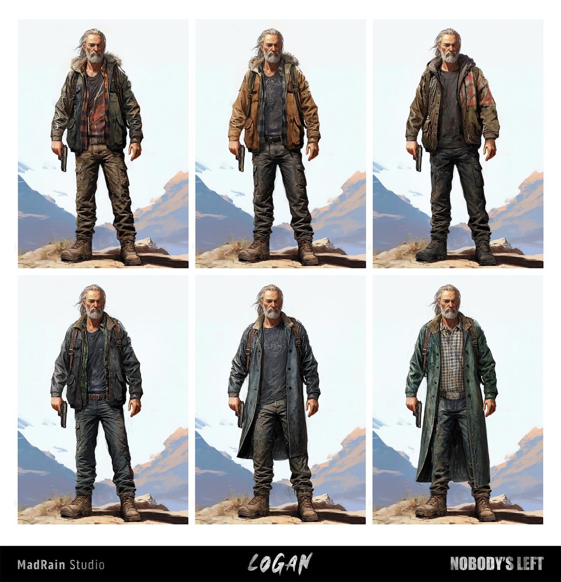Logan, Costume Explorations, from Nobody's Left by Armin Rahimi