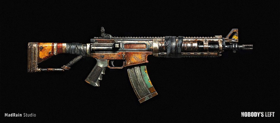 Weapon Designs, from Nobody's Left by Armin Rahimi