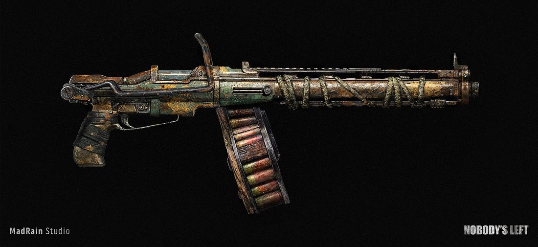 Weapon Designs, from Nobody's Left by Armin Rahimi
