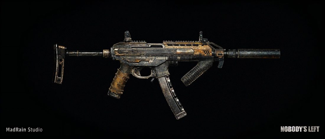 Submachine Gun, from Nobody's Left by Armin Rahimi