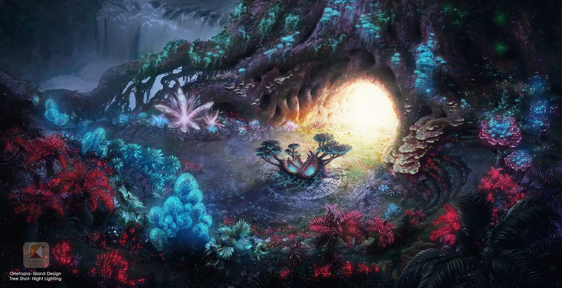 The Gate, by Night, from Onetopia by Armin Rahimi