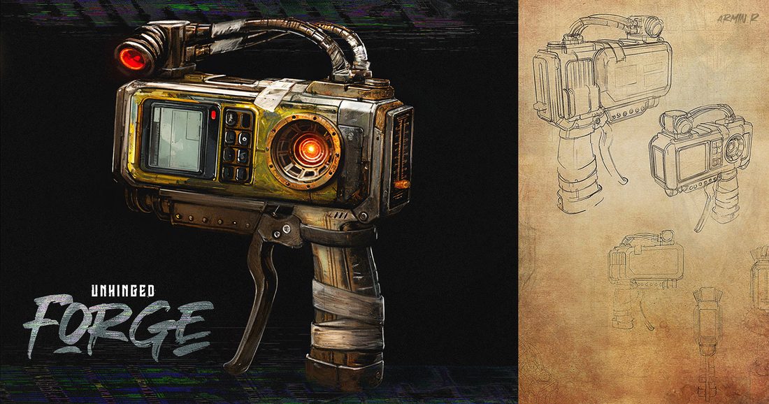 Forge, the Gravity Gun, from Unhinged by Armin Rahimi