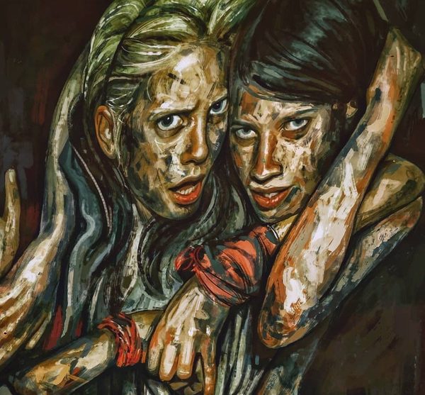 Vicious Appetite, a painting from Strange Obsessions by Armin Rahimi